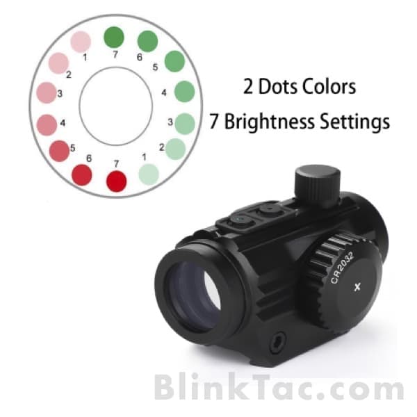 1x22mm Tactical Holographic 5 MOA Dot Micro Red-img-1