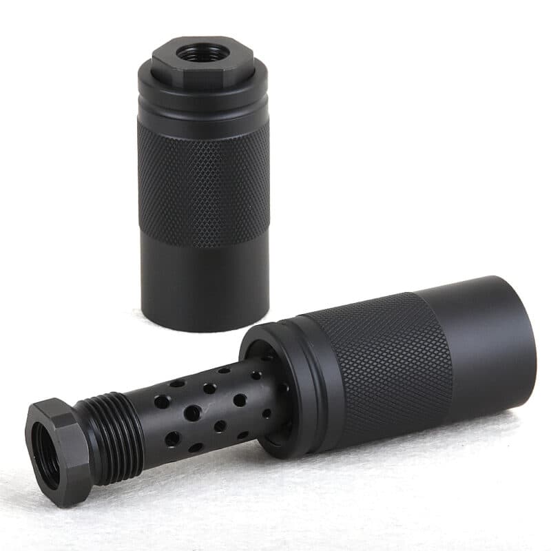 AR15 Muzzle Brake 1/2x28tpi ,9mm,Dimension of brake is 1.06