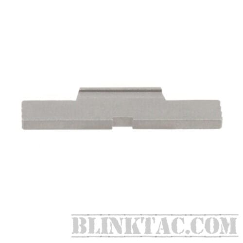 GLOCK EXTENDED SLIDE LOCK “SILVER” STAINLESS STEEL(Fits all generations & models except G36, G42, G43)