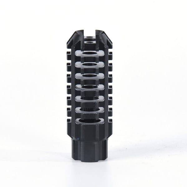 1/2-28 TPI 223 Muzzle Brake Device 5.56MM Competitoion Steel Black Reduce Recoil MB81 - Image 3