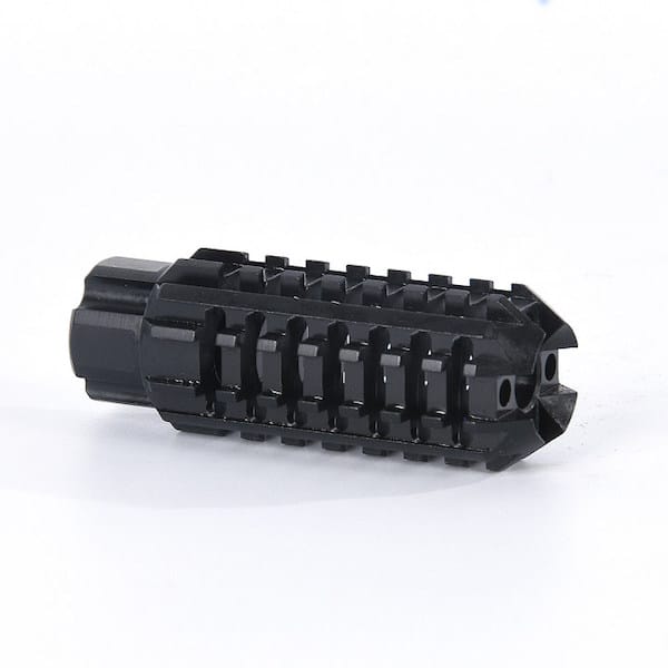 1/2-28 TPI 223 Muzzle Brake Device 5.56MM Competitoion Steel Black Reduce Recoil MB81 - Image 4