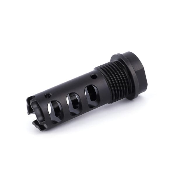 Competition 9mm 1/2-28 Muzzle Brake Stainless With 13/16x16 Sleeve Combo SSN-A1/9SS - Image 6