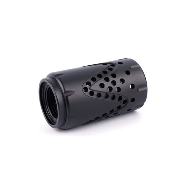 Competition 9mm 1/2-28 Muzzle Brake Stainless With 13/16x16 Sleeve Combo SSN-A1/9SS - Image 13