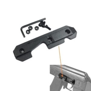 Tactical AK47 Side Plate Mount Steel Dovetail Rail Fit Stamped or ...