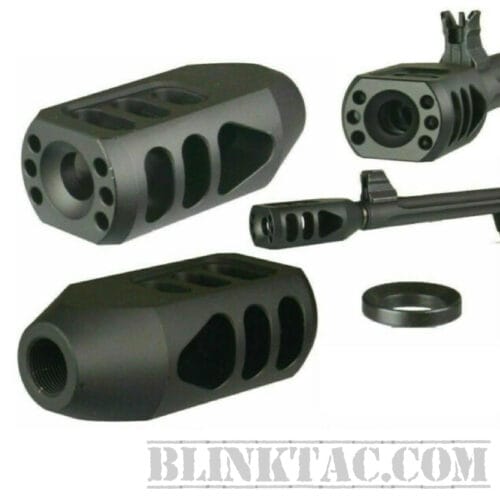 Tanker Muzzle Brake 6061 For 223/556 1/2×28