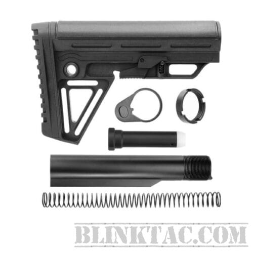 Delta Alpha Combat Mil-Spec Carbine AR-15 Complete Stock Kit w/Buffer Tube Kit