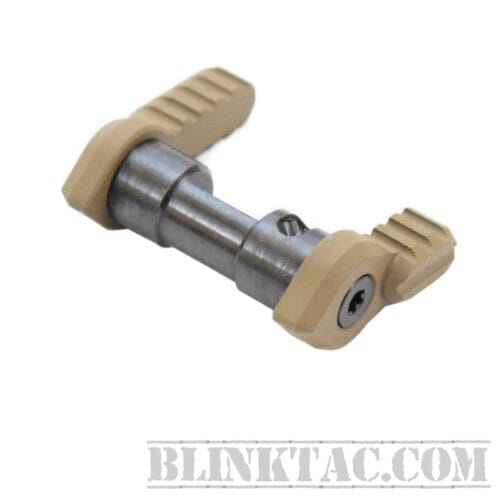 AR15/AR10 Ambidextrous Safety Selector, 45/90 Brown