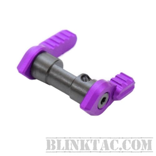 AR15/AR10 Ambidextrous Safety Selector, 45/90 PURPLE