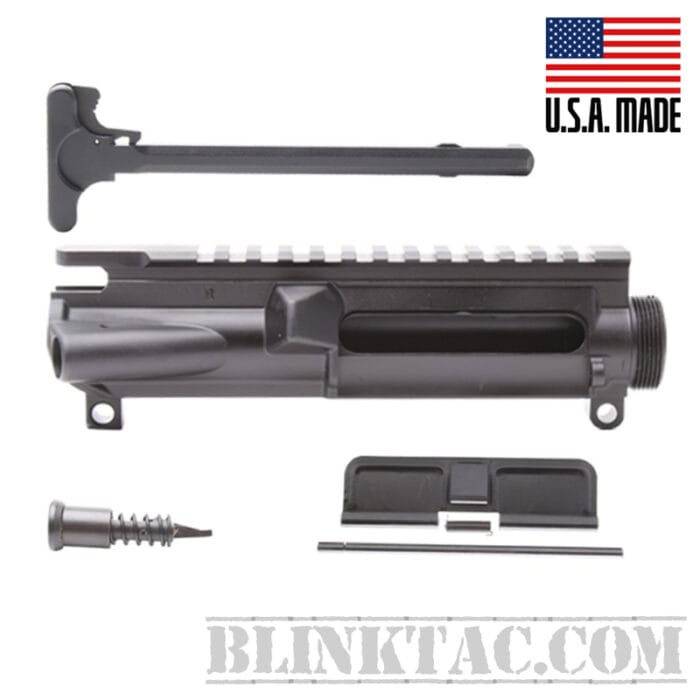 AR-15 Complete Upper Receiver Assembly (USA) w/Forward Assist, Dust Cover & Tactical Charging Handle Assembly