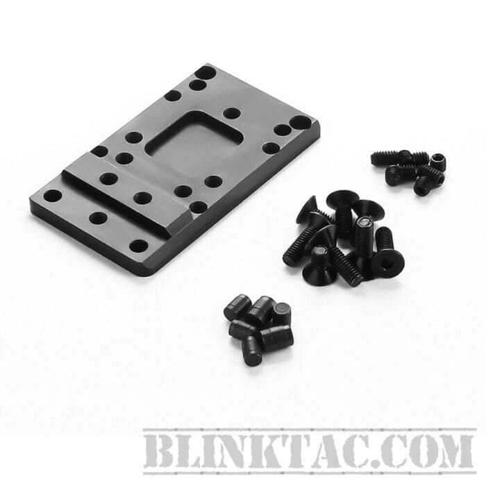 Glock Universal Steel Mounting Plate For Glock RMR Vortex Burris Red Dot Sight