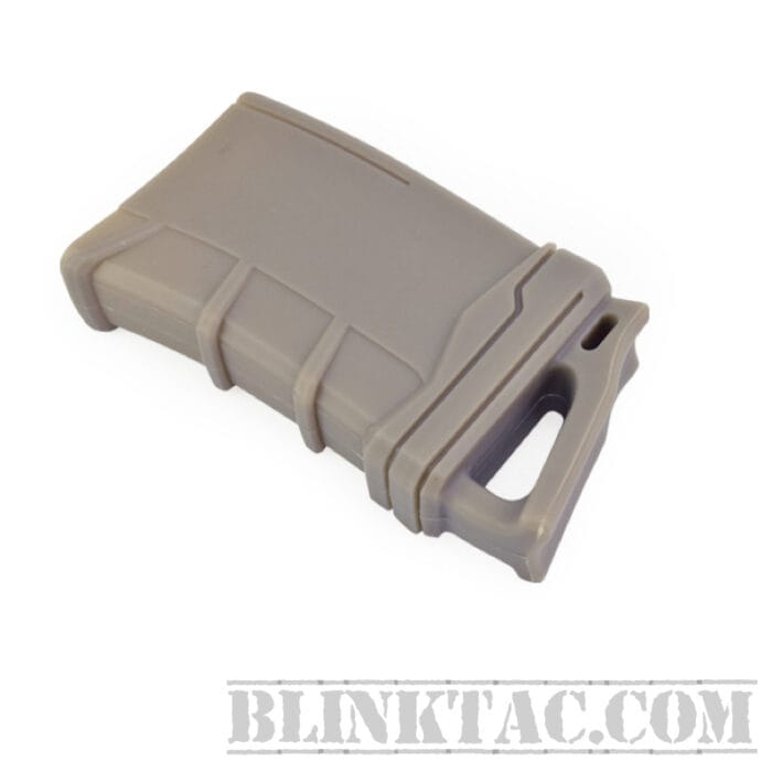 Tactical 5.56 Fast Magazine Pouch Rubber Holster Anti-slip Soft Shell Mag Holder FDE