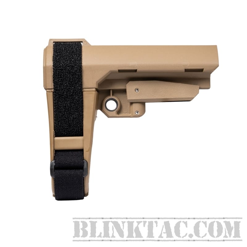 Tactical SBA3 Pistol Stabilizing Brace ONLY MIL-SPEC FDE