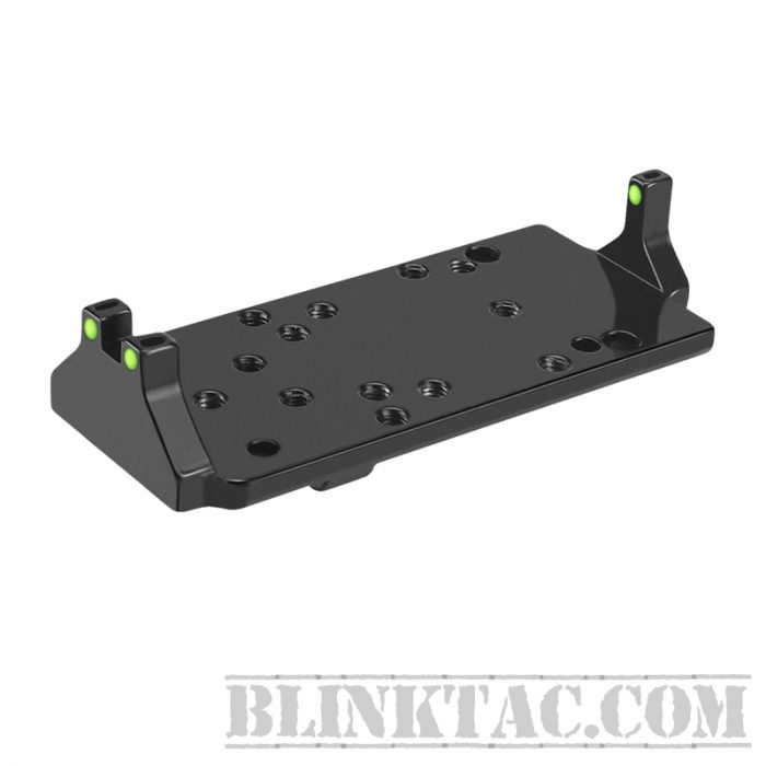 Glock Universal RMR mount with Back Up