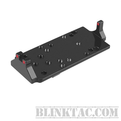 glock Rmr Plate with backup sights