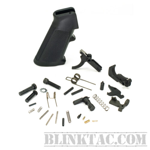 AR15 Pistol Caliber Lower Parts Kit—Phosphate