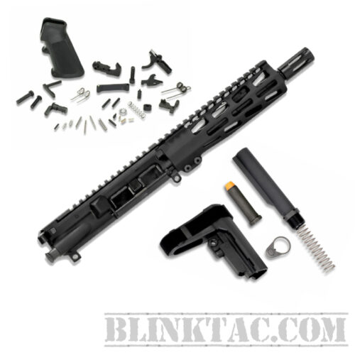 AR15 Premium Pistol Kit—7.5" Barrel, 7" M-LOK® Handguard, 5.56 NATO