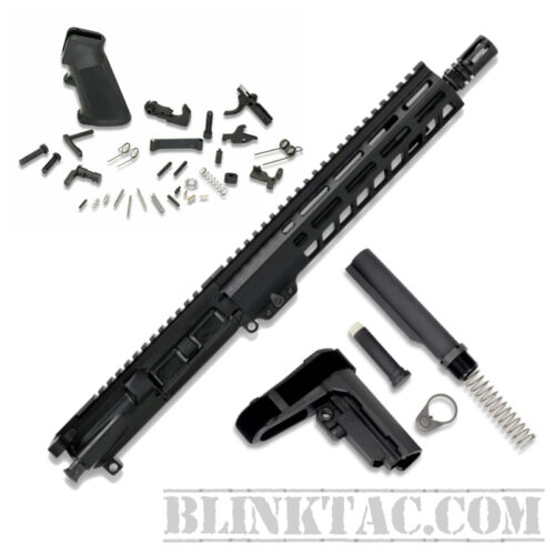 AR15 Standard Pistol Kit—10.5" Barrel, 10" M-LOK® Handguard, 5.56 NATO