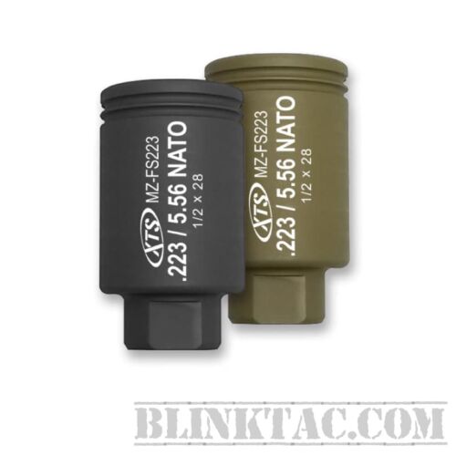 XTS FLASH CONE MUZZLE BRAKE .223/5.56 NATO MEDIUM MZ FS223M FDE ONLY