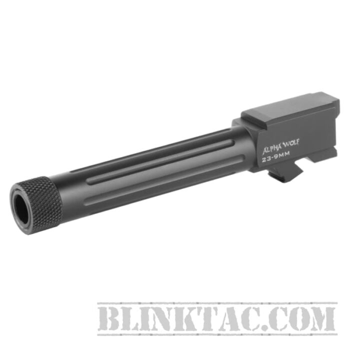 Lone Wolf Distributors, AlphaWolf Barrel For M/23&32 Conversion to 9mm Threaded 1/2 x 28