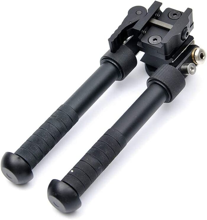 6-9 Inch Adjustable Bipod With Quick Detach Mount – Fits 20mm Picatinny Rail, Rifle