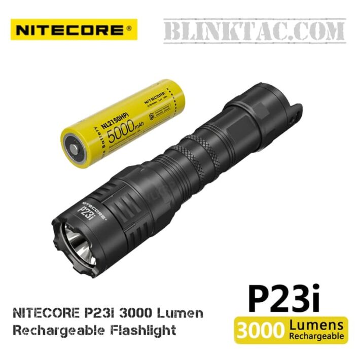 NITECORE P23i 3000 Lumen Rechargeable Flashlight