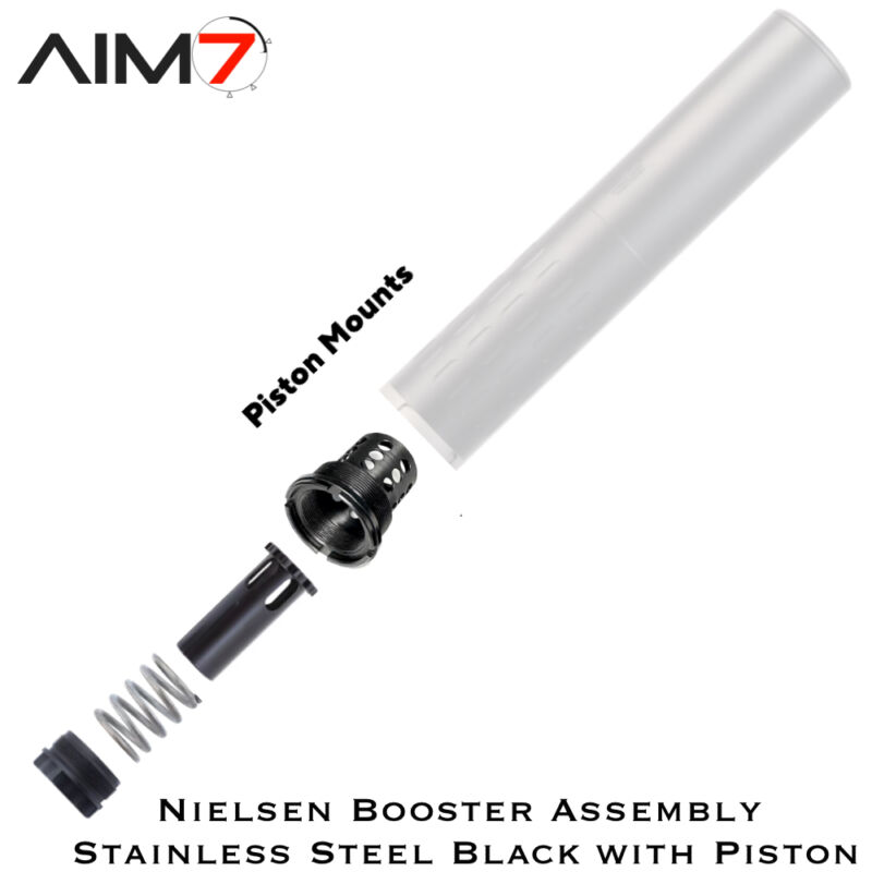 Nielsen Booster Assembly Stainless Steel Black