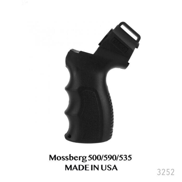 Mossberg 500/590/535 & Maverick 88 Shotgun Pistol Grip For 6-Position Stock Black