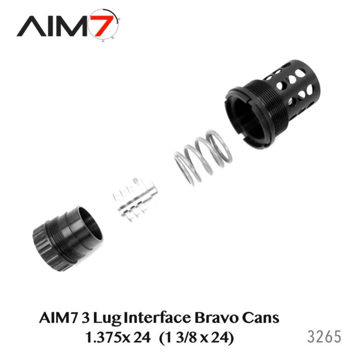 AIM7 TORIKA-B 3-LUG Interface Bravo Can 1 3/8x24 (1.375x24) APC 45 B&T Bushing - Image 15