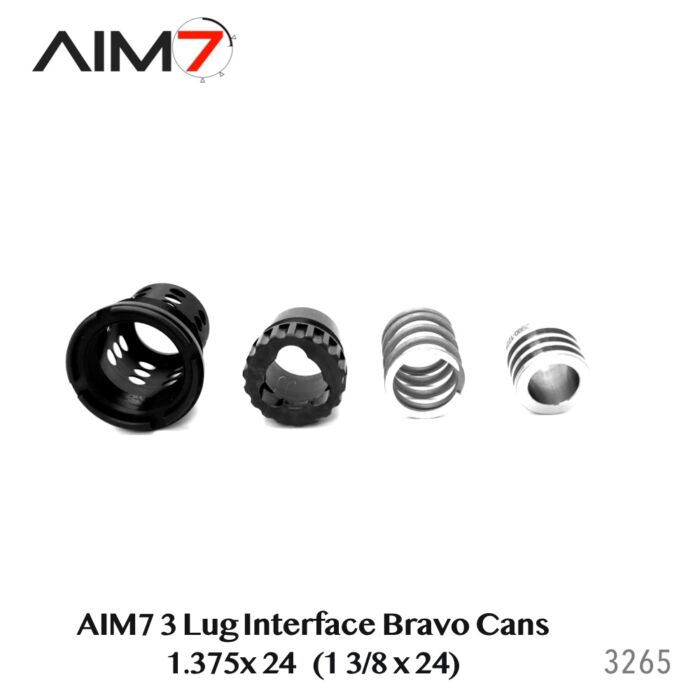 AIM7 TORIKA-B 3-LUG Interface Bravo Can 1 3/8x24 (1.375x24) APC 45 B&T Bushing - Image 7