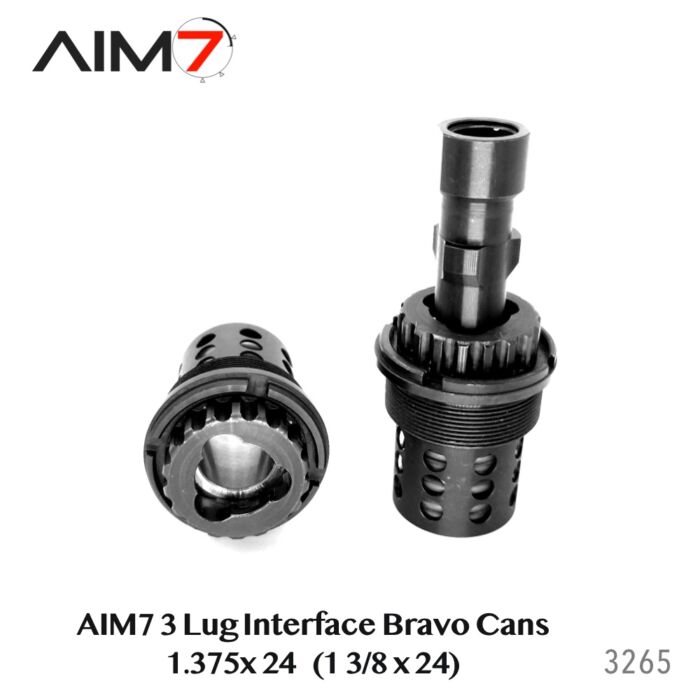 AIM7 TORIKA-B 3-LUG Interface Bravo Can 1 3/8x24 (1.375x24) APC 45 B&T Bushing - Image 9