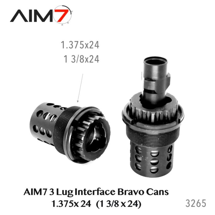 AIM7 TORIKA-B 3-LUG Interface Bravo Can 1 3/8x24 (1.375x24) APC 45 B&T Bushing - Image 12