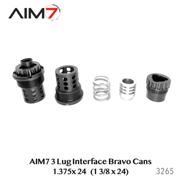 AIM7 TORIKA-B 3-LUG Interface Bravo Can 1 3/8x24 (1.375x24) APC 45 B&T Bushing - Image 13