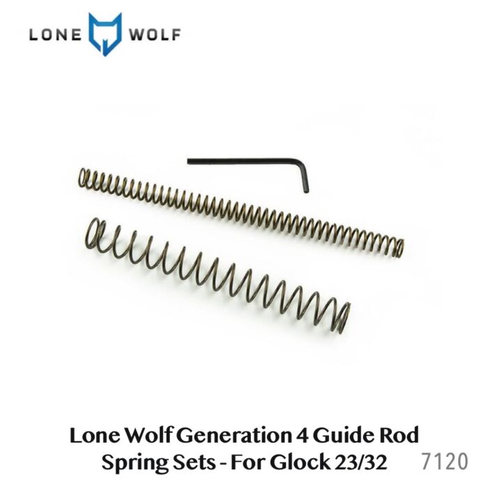 Lone Wolf Generation 4 Guide Rod Spring Sets - For Glock 23/32