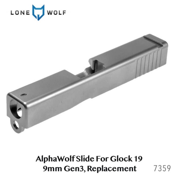 AlphaWolf Slide For Glock 19 9mm Gen3