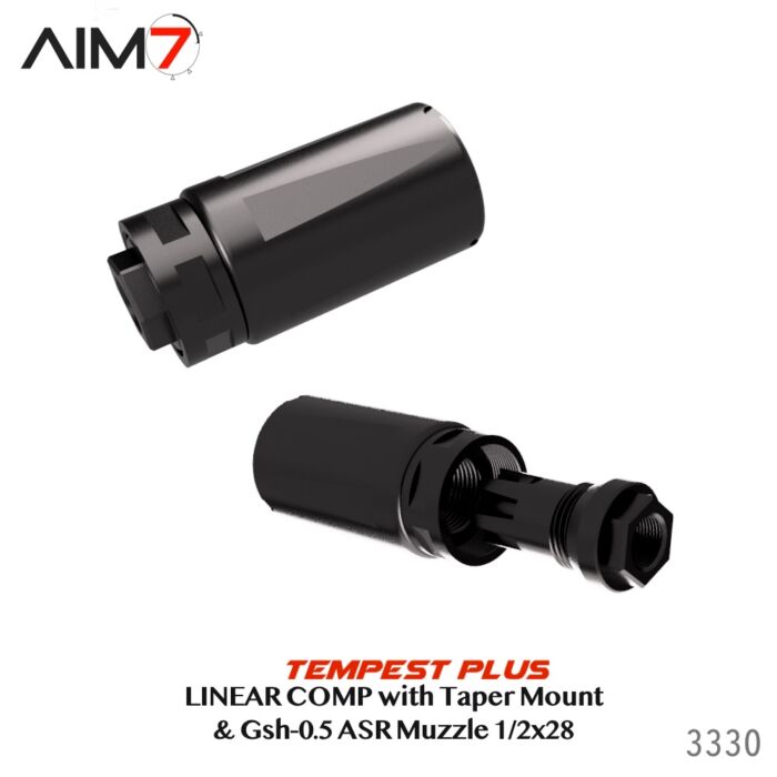 Aim7 Tempest Plus Taper ASR & Gsh-0.5 Linear Muzzle Compensator 556/223/22 - Image 6