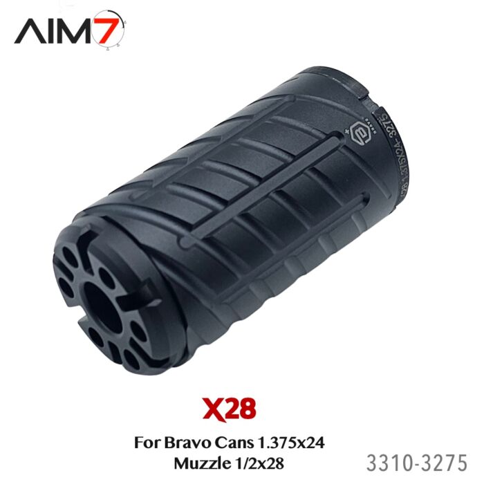 Aim7 X28-MATRA ULTRA Muzzle 1/2 X 28 For Bravo Tubes