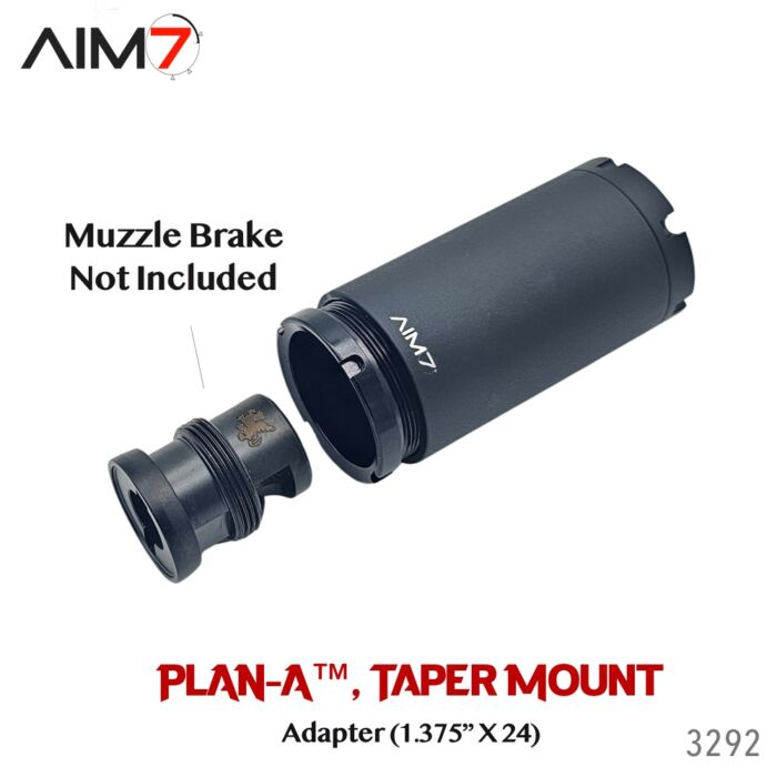 Aim7 MAGIK PLAN-A taper mount (1.375"x24) with 1"x20 - Image 6
