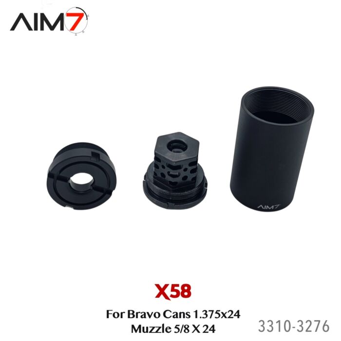 Aim7 X28-MAGIK LIGHT Muzzle 1/2x28 For Bravo Tubes - Image 5