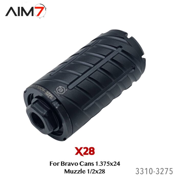 Aim7 X28-MATRA ULTRA Muzzle 1/2 X 28 For Bravo Tubes - Image 3