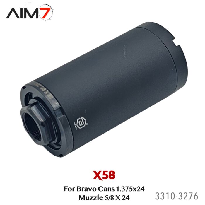Aim7 X28-MAGIK ULTRA Muzzle 1/2x28 For Bravo Tubes - Image 3