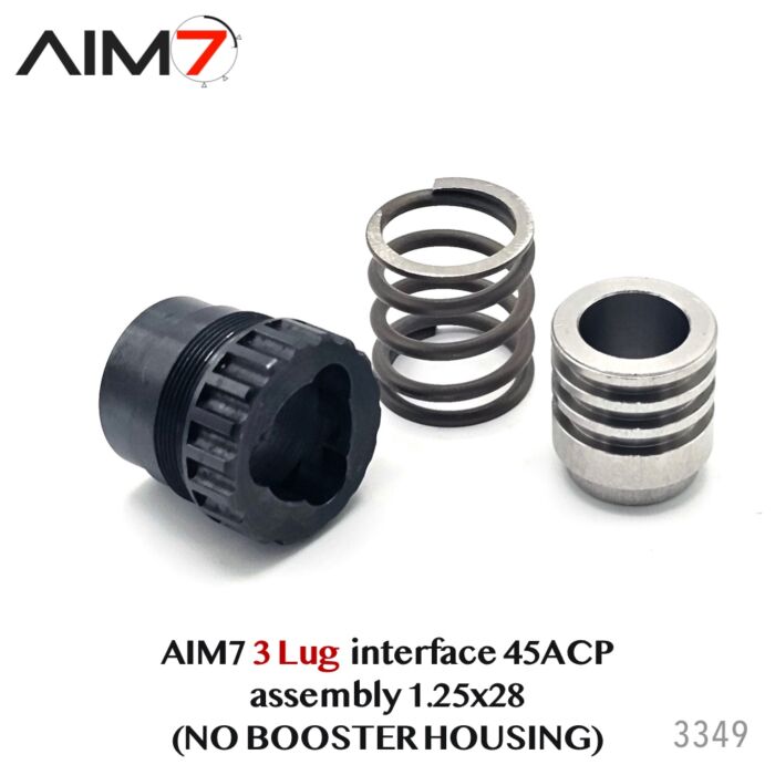 AIM7  3 lug Interface Assembly (NO BOOSTER HOUSING) 45ACP