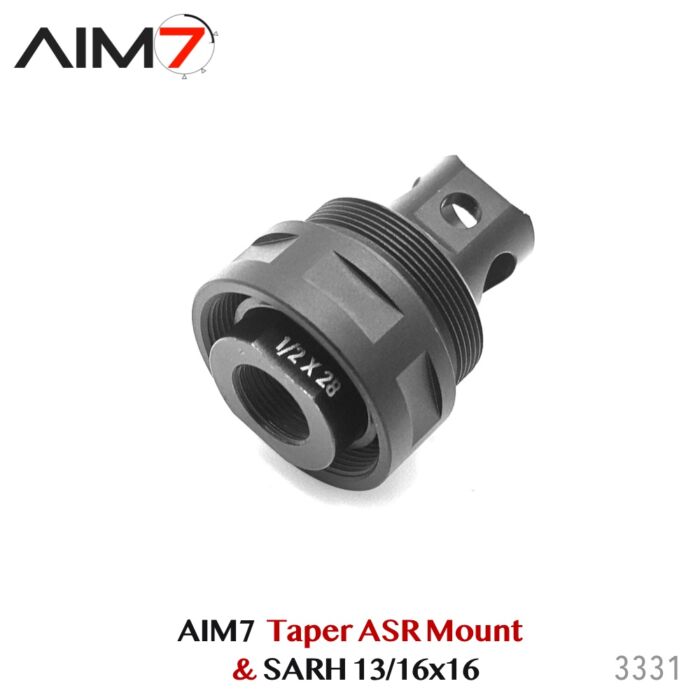 AIM7 APEX 2.0 SMOOTH Taper Mount and SARH direct Mount 556/223/9mm 1/2×28 - Image 15