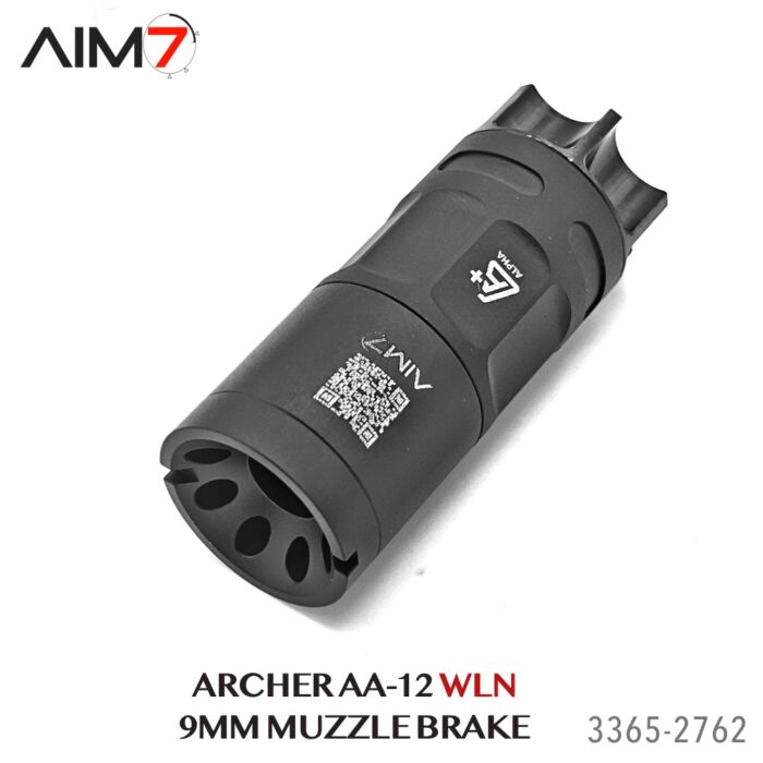 AIM7 ARCHER AA-12 WLN & Barrel Adapter Linear Comp 1/2x28 for 9MM - Image 29
