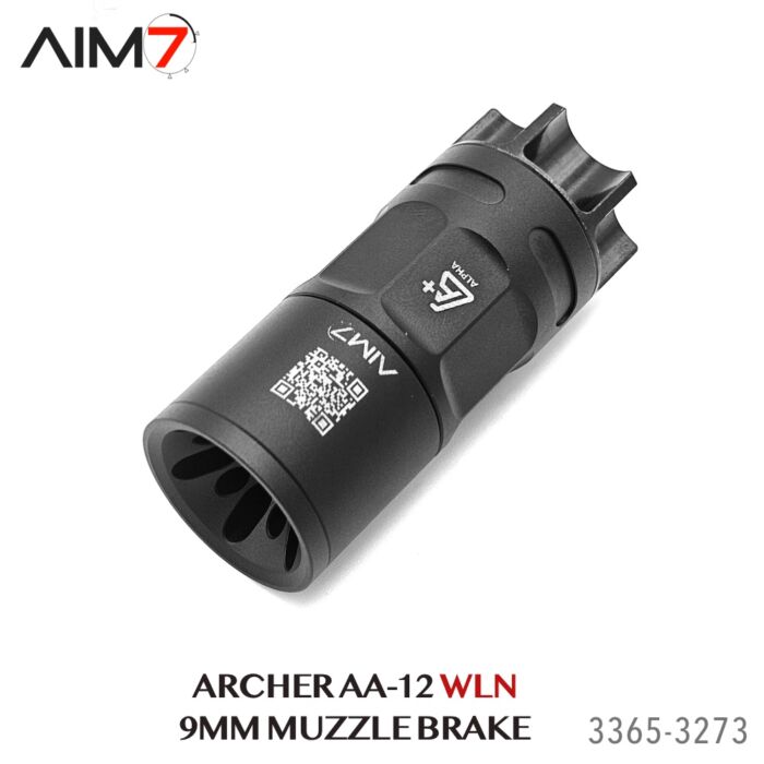 AIM7 ARCHER AA-12 WLN & Barrel Adapter Linear Comp 1/2x28 for 9MM - Image 27