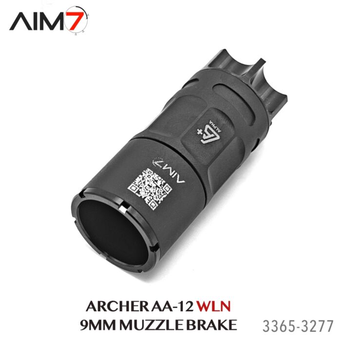 AIM7 ARCHER AA-12 WLN & Barrel Adapter Linear Comp 1/2x28 for 9MM - Image 31
