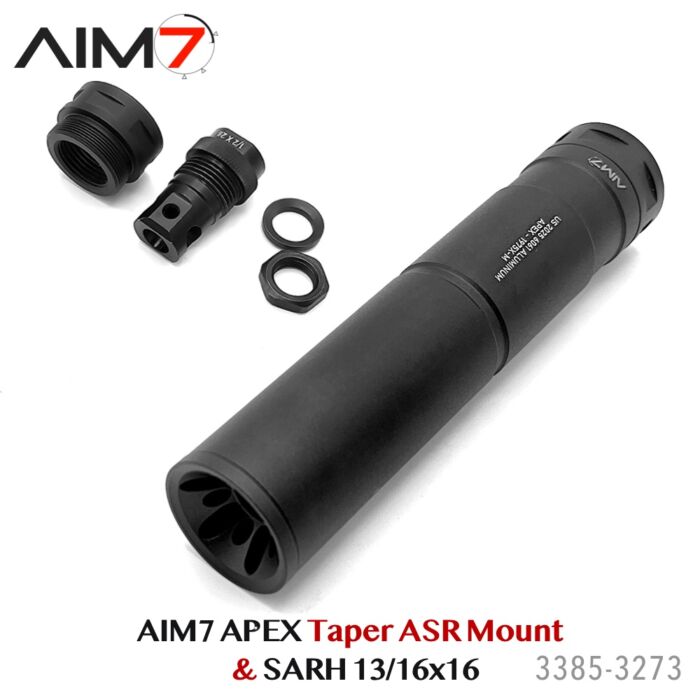 AIM7 APEX 2.0 SMOOTH Taper Mount and SARH direct Mount 556/223/9mm 1/2×28 - Image 10