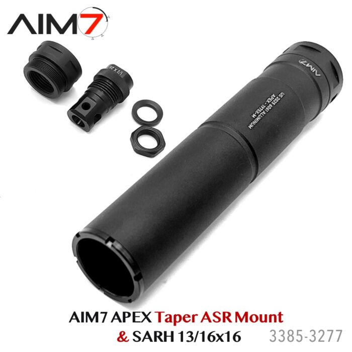 AIM7 APEX 2.0 SMOOTH Taper Mount and SARH direct Mount 556/223/9mm 1/2×28 - Image 6