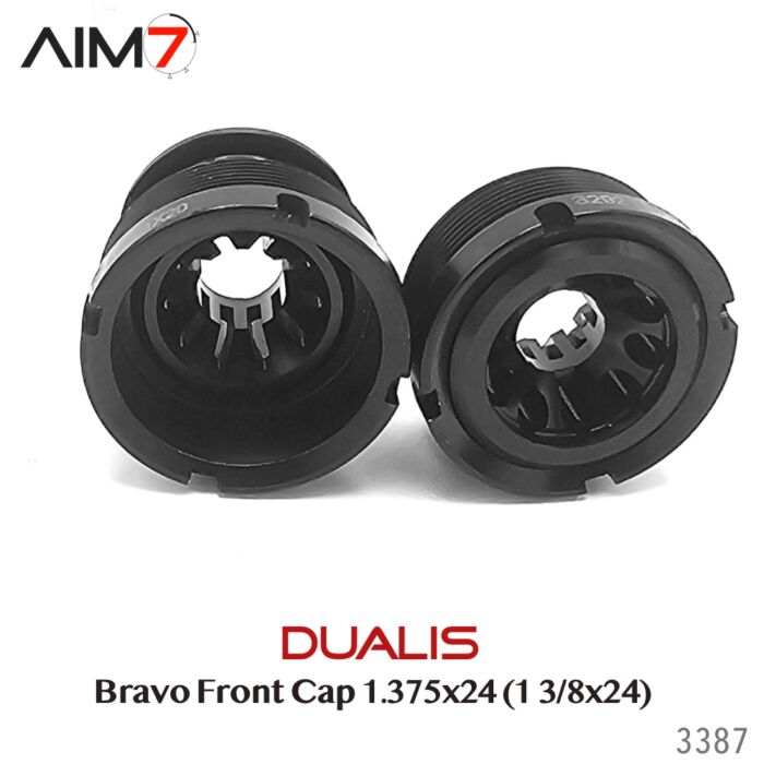 AIM7 DUALIS Bravo Front Cap 1.375x24 (2 in 1)  Hybrid