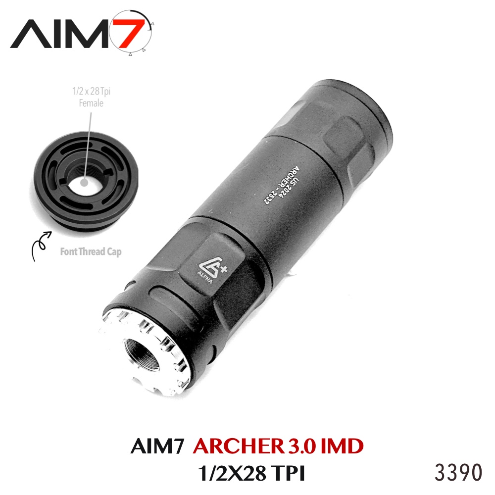 Aim7 Archer 3.0-4 IMD 1/2x28 Linear Comp 4.1" - Image 9
