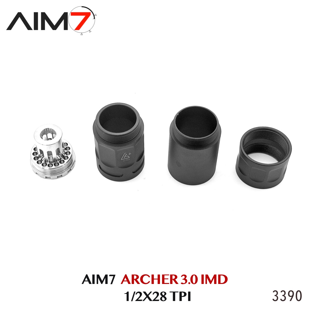 Aim7 Archer 3.0-4 IMD 1/2x28 Linear Comp 4.1" - Image 3